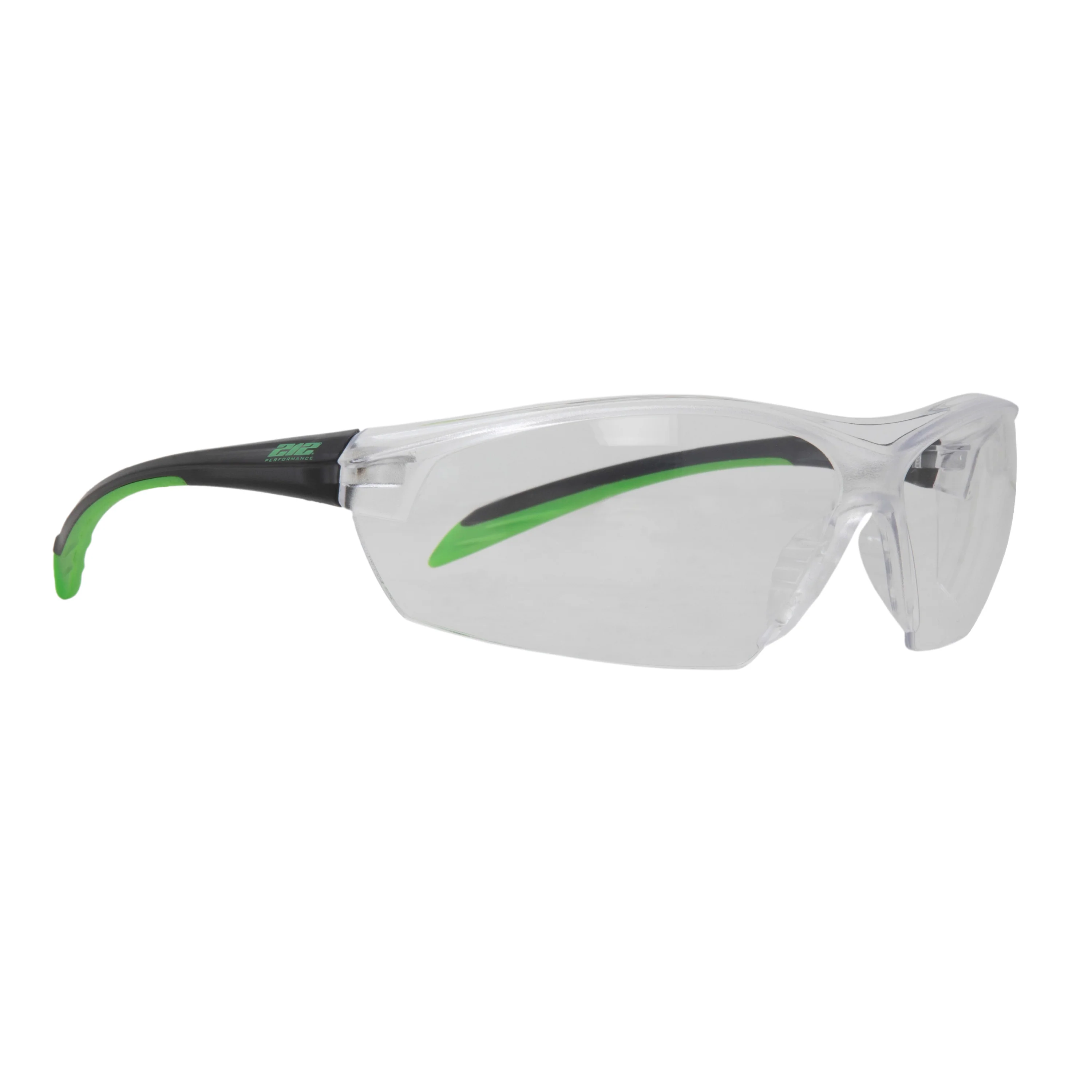 Scratch Resistant TPR Padded Temple Clear Lens Safety Glasses - Image 4