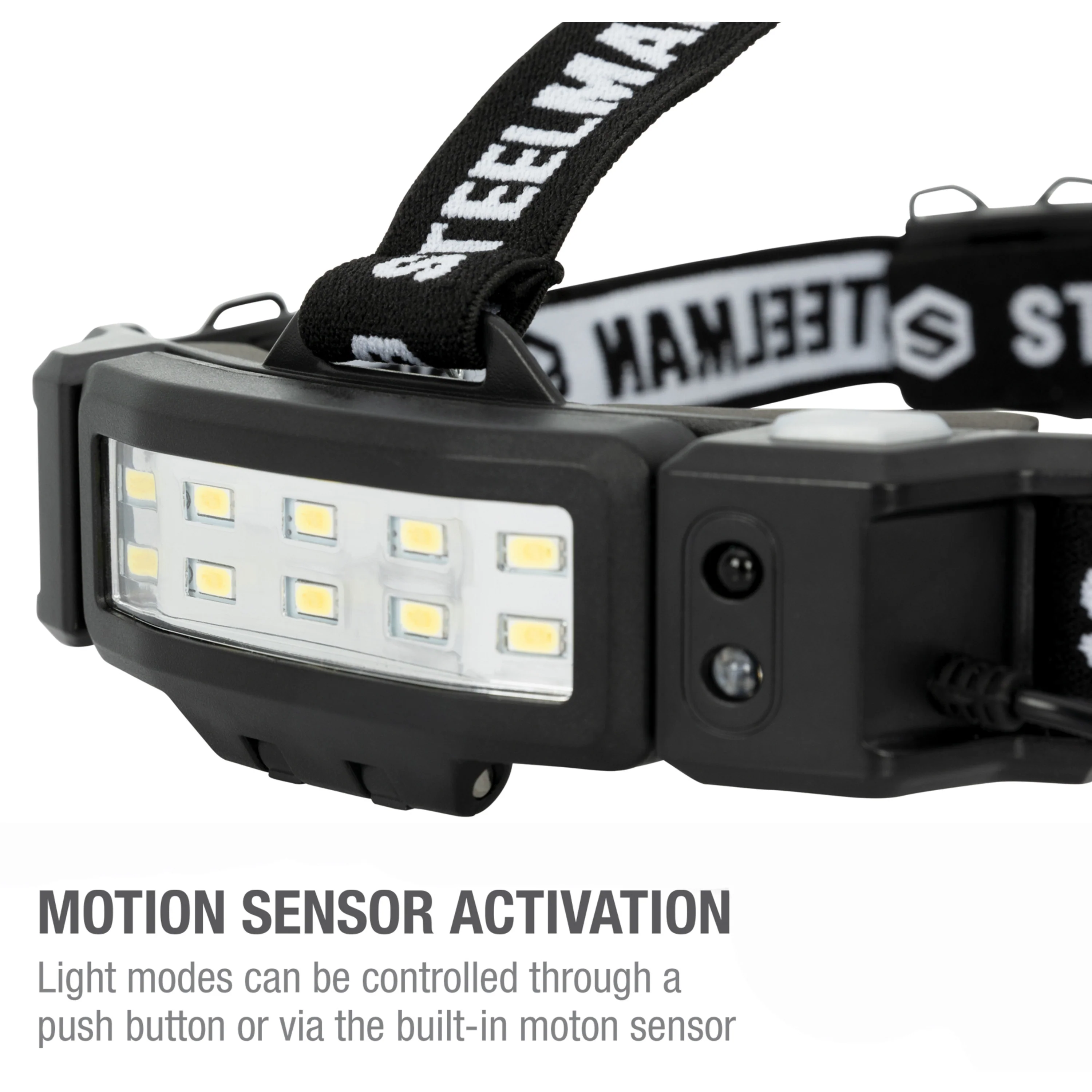 Slim Profile LED 250-Lumen Motion Activated Headlamp with Rear Red Blinker, 3xAA battery powered, includes Red Night-vision LEDs - Image 6