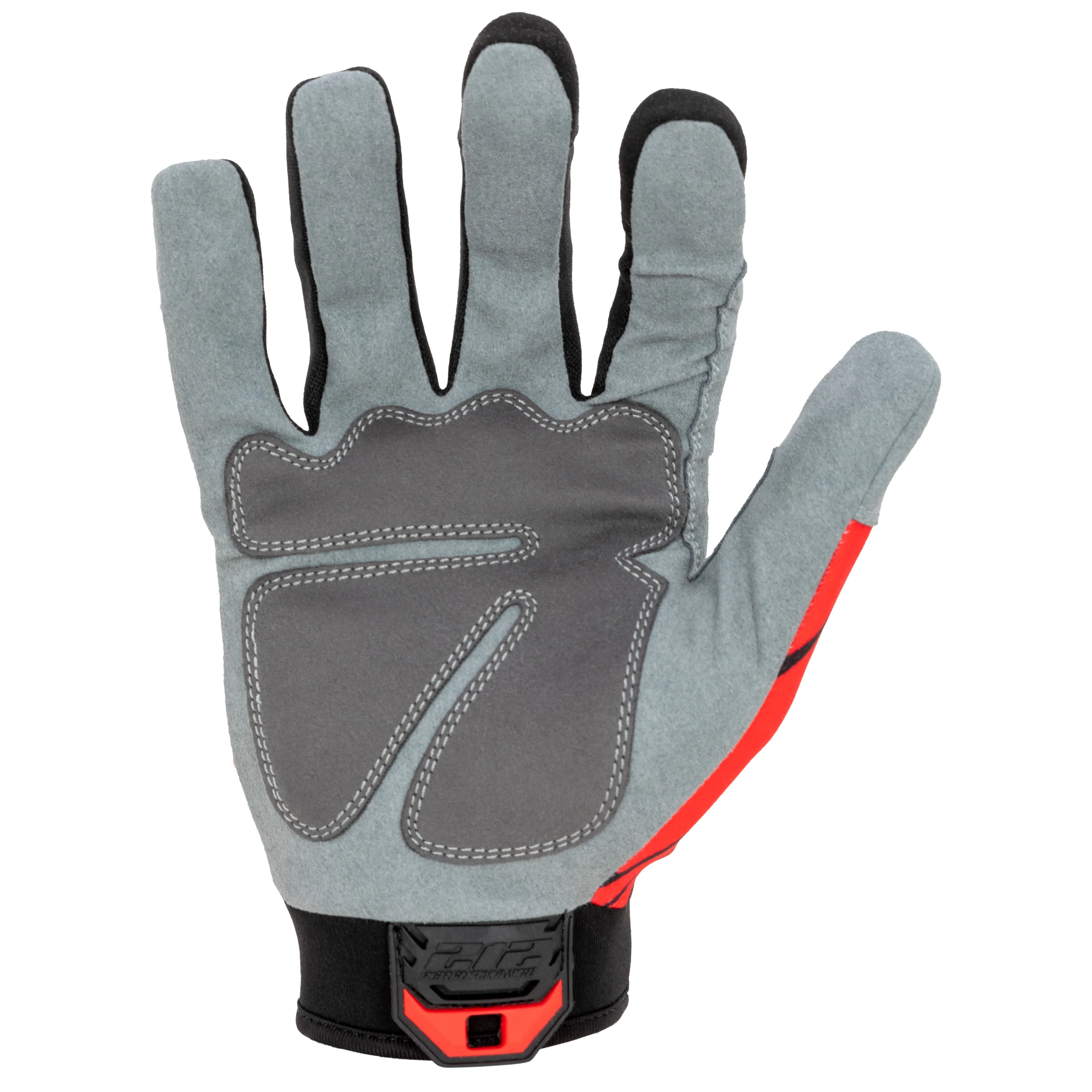 Snag Resistant Breathable Wrencher Work Gloves in Red, Gray, and Black - Image 4