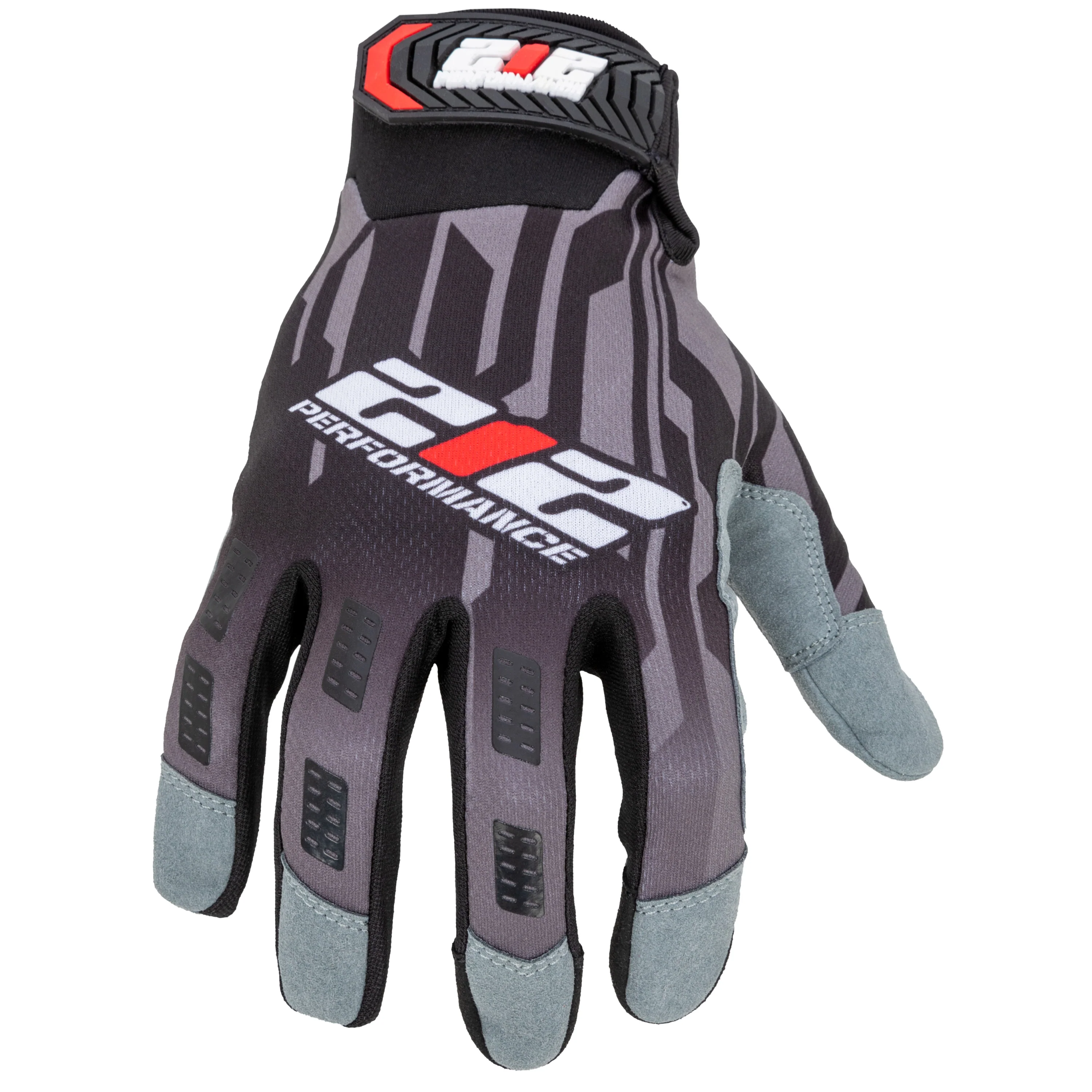 Snag Resistant Breathable Wrencher Work Gloves in Red, Gray, and Black - Image 2