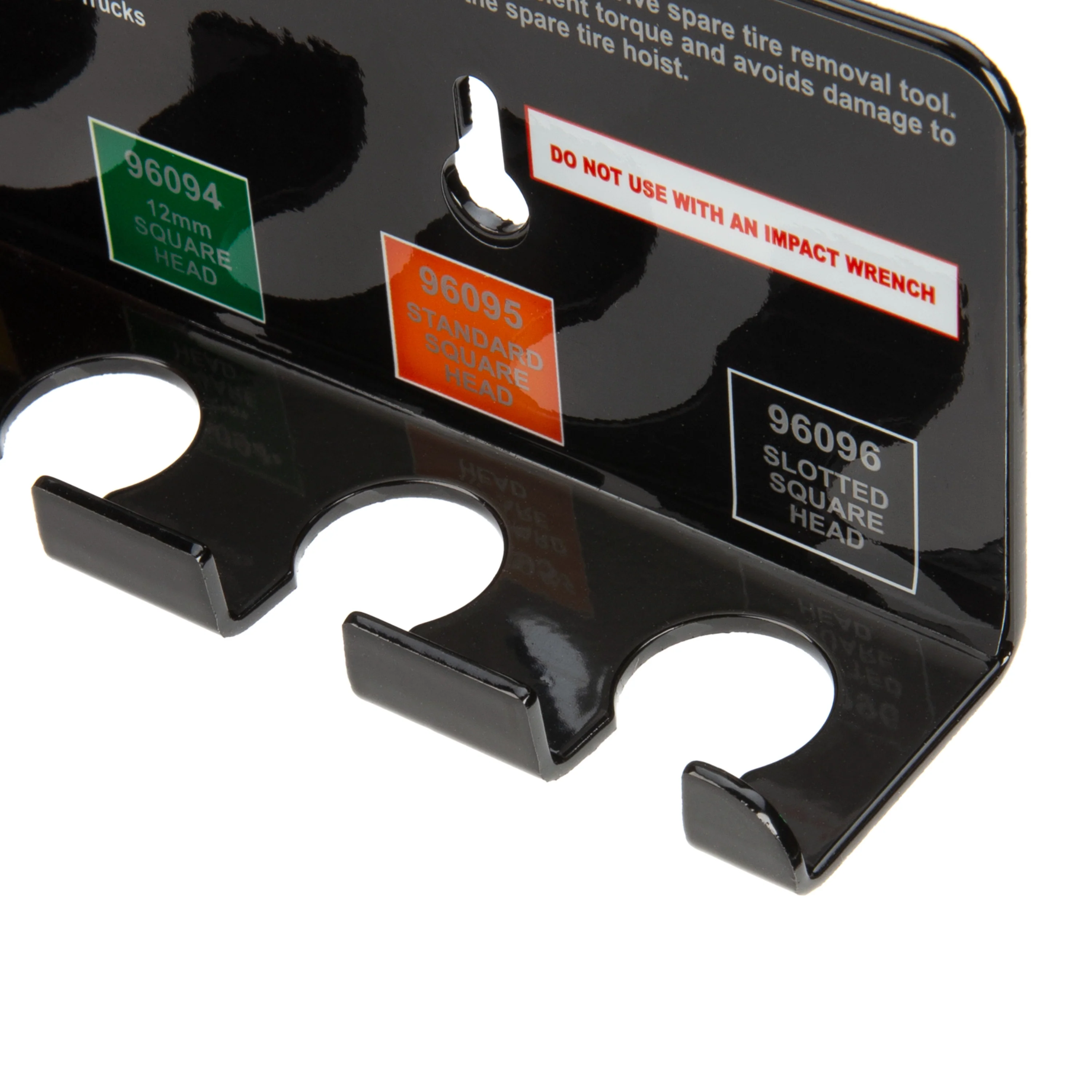 7-Slot Spare Tire Tool Wall Mount - Image 3