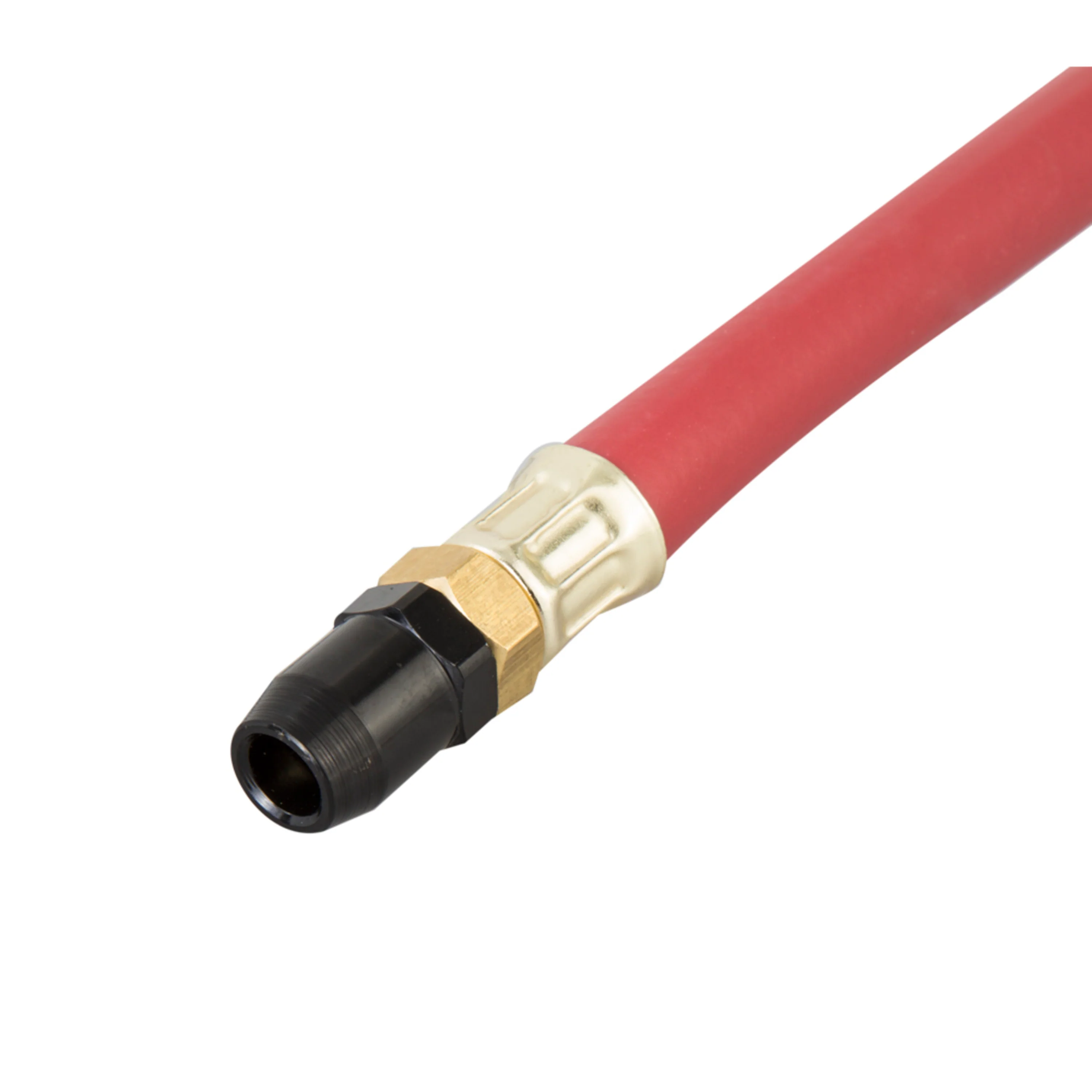 Straight Chuck Tire Inflator with Built-In Gauge and 12-Inch Hose - Image 5