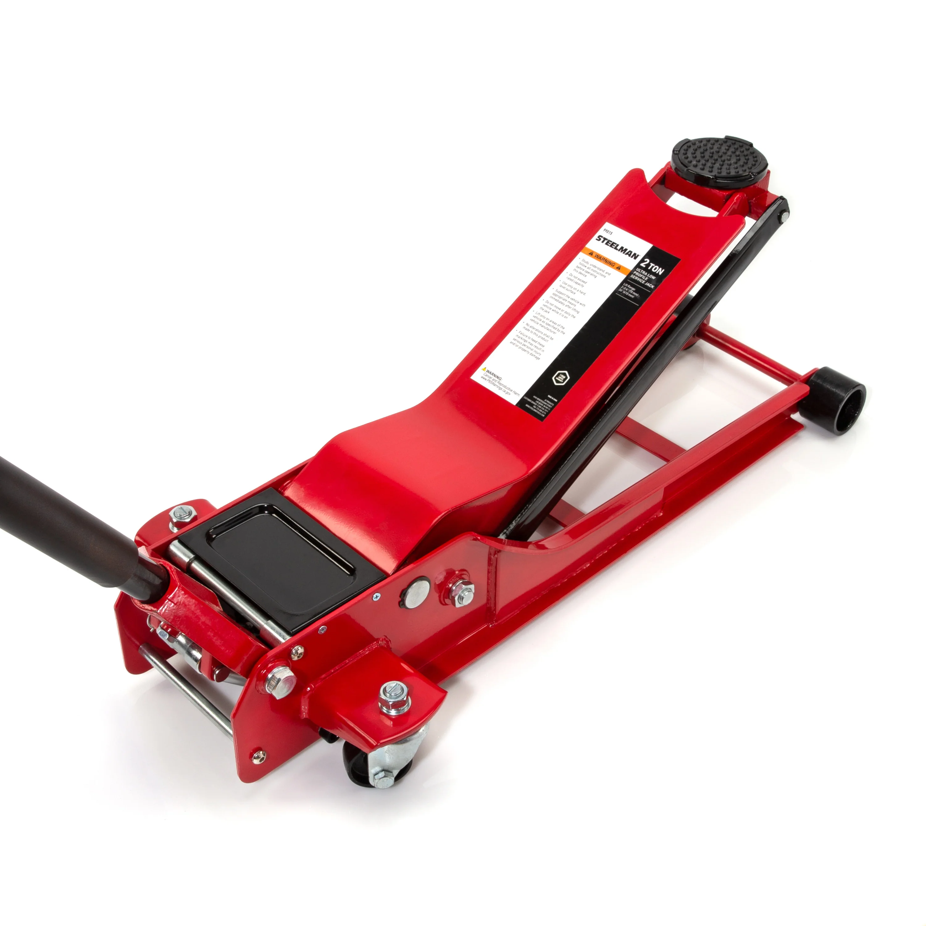 Ultra-Low Profile 2-Ton Capacity Roll-Around Hydraulic Service Jack - Image 2