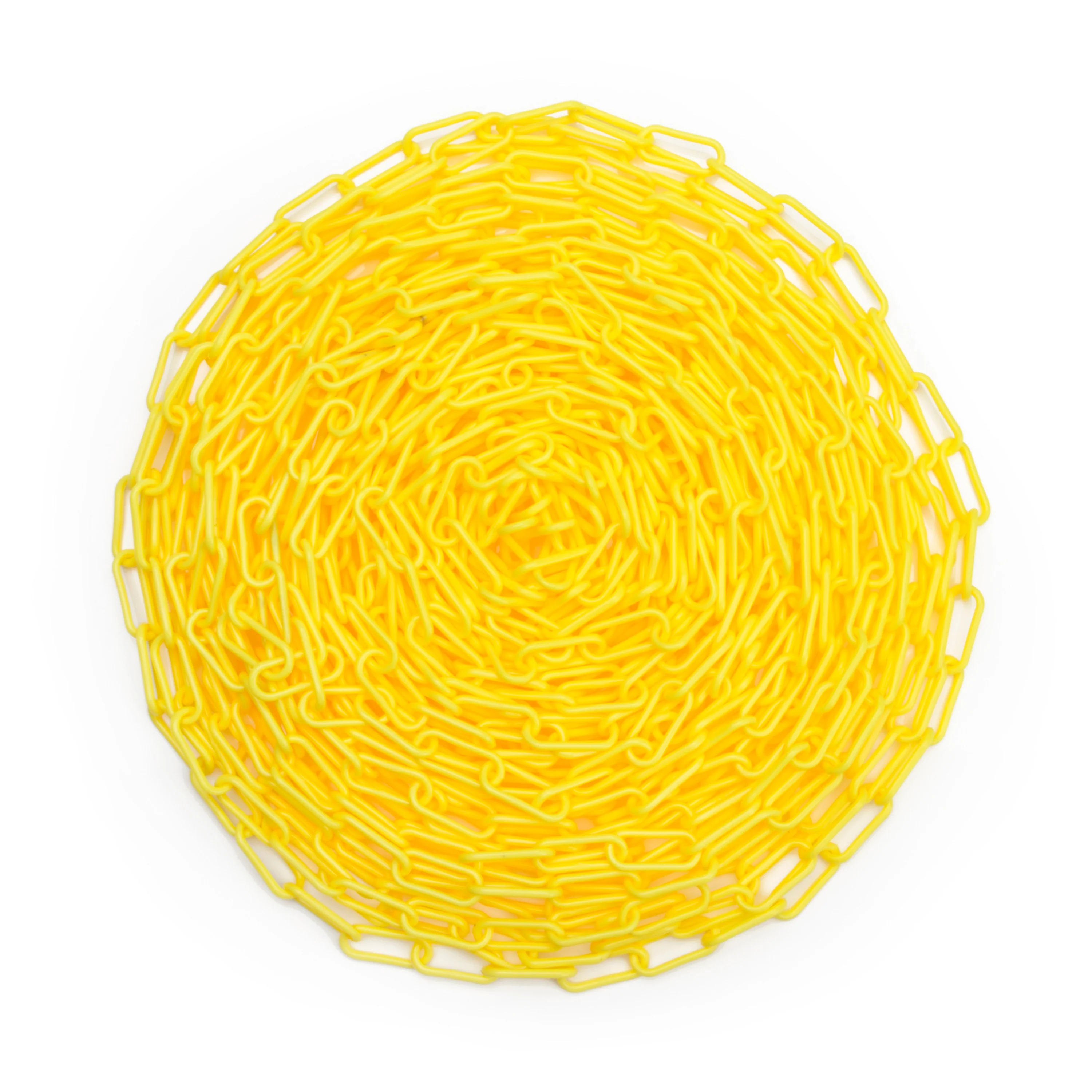 200-Foot Yellow Plastic Safety Chain - Image 4