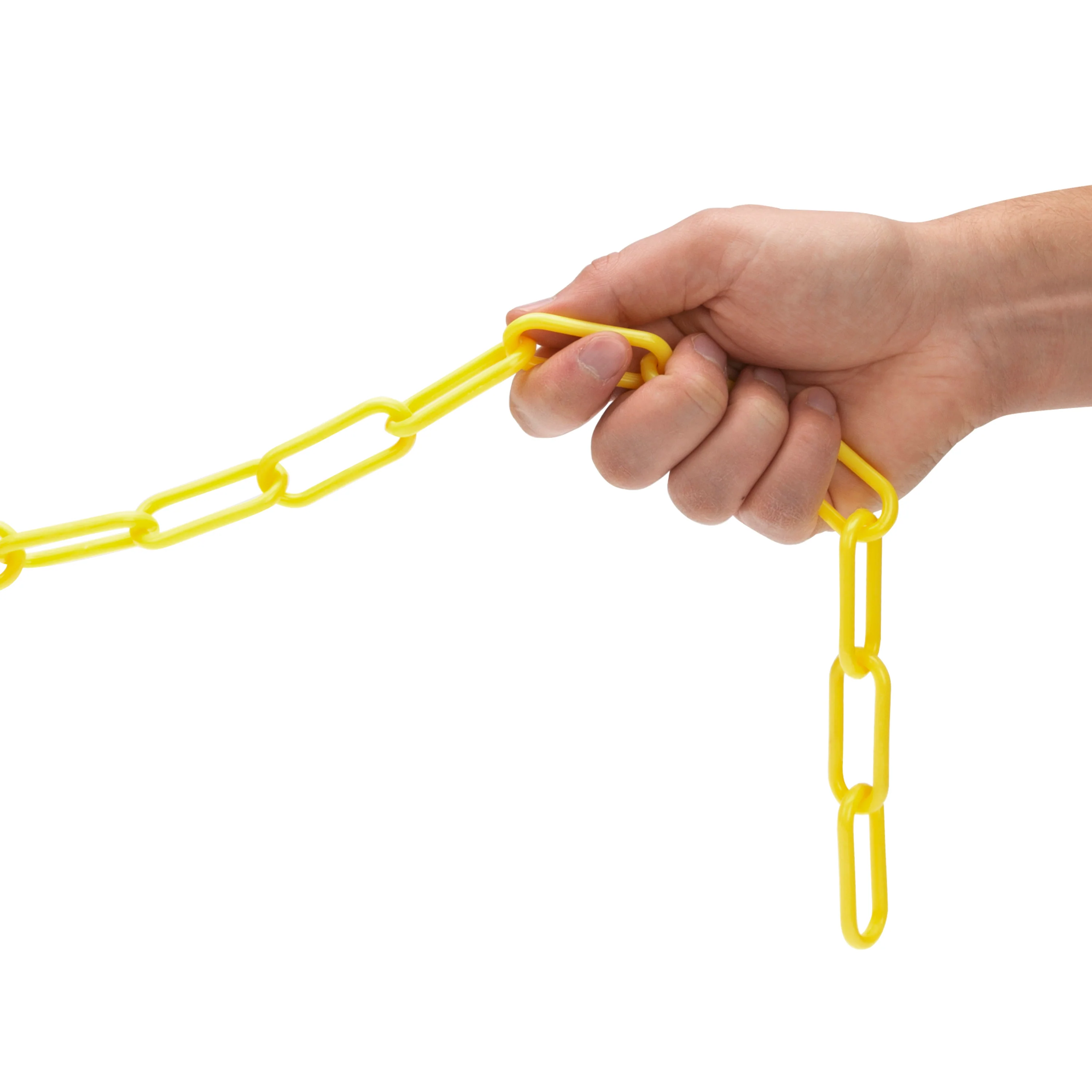 200-Foot Yellow Plastic Safety Chain - Image 6